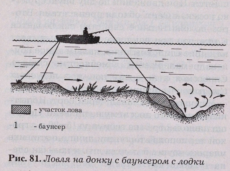 баунсер рыбалка